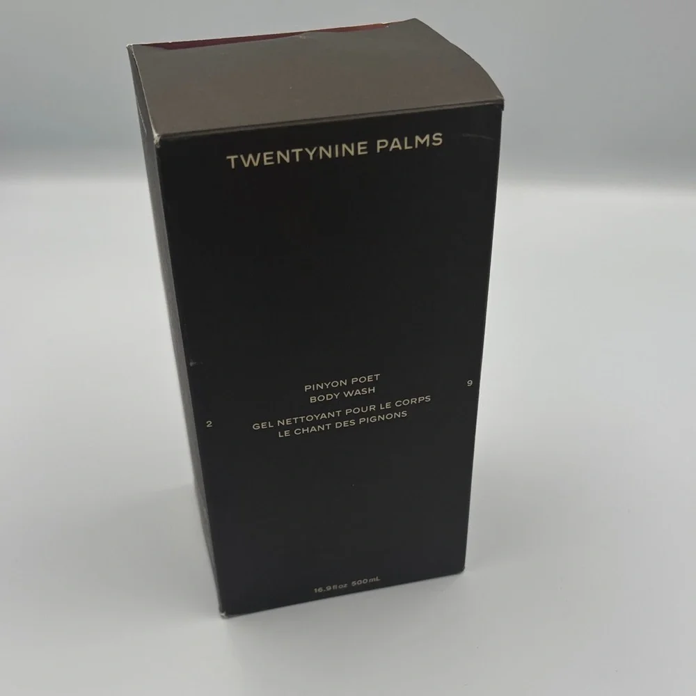 Twentynine Palms Pinyon Poet Body‎ Wash - Black